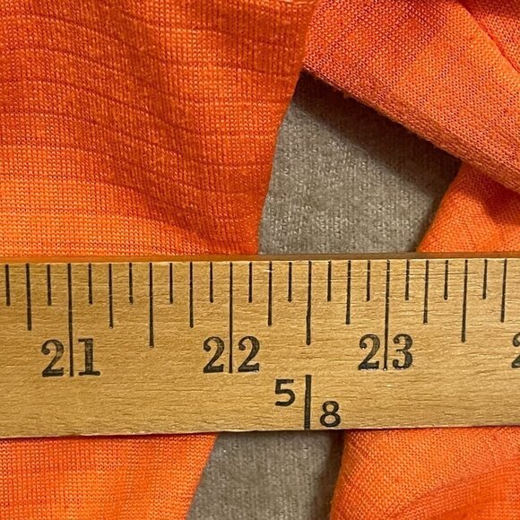 IZod PerformZ Jacket Women's XL Orange Zipper Pockets Long Sleeves - Picture 5 of 12